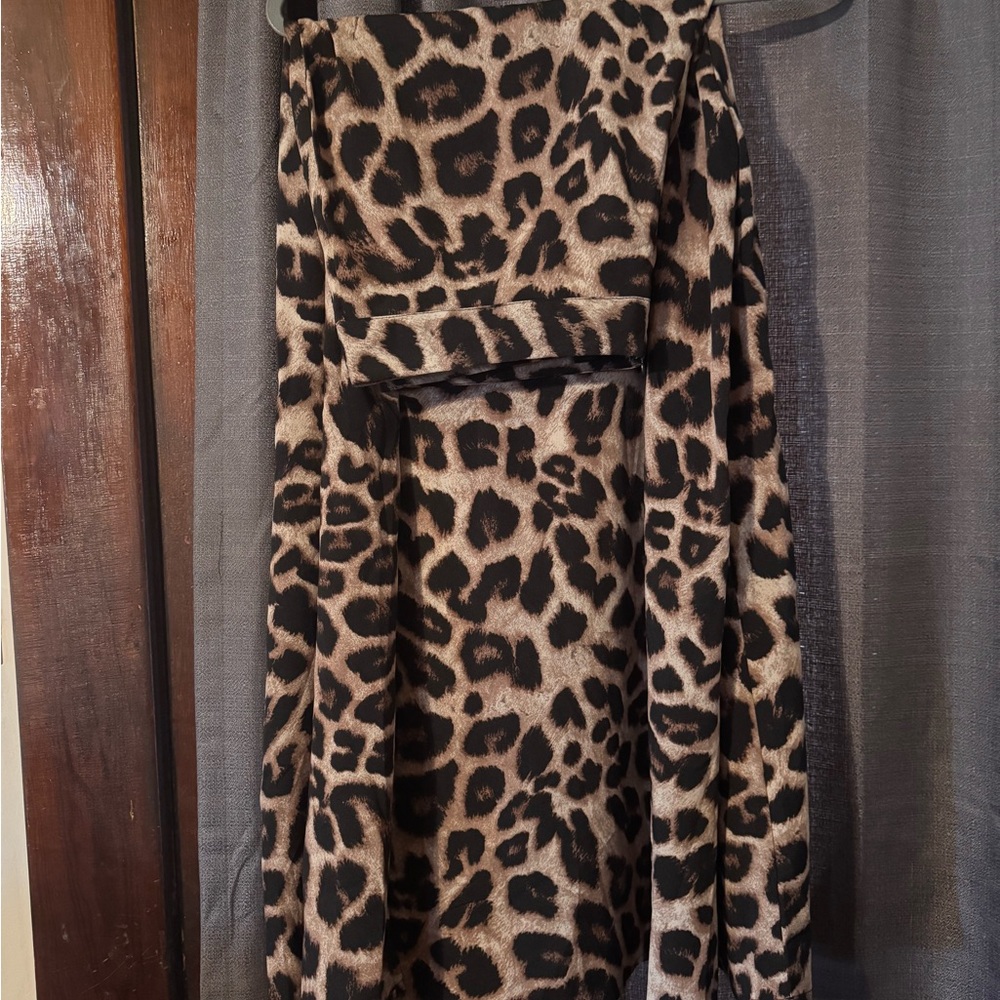 Leopard Print Pants
